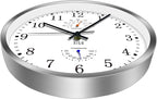 HITO 14 Inch Silent Wall Clock Battery Operated, Large Wall Clock for Living Room Decor, Office, Classroom, Bedroom