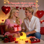 Rytinazzz Capybara Night Light, 50-Hour Battery & Pat Control, Squishy Animal Lamp for Kids Room, USB Rechargeable with Timer, Valentines Gifts