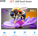 QIXZOCV 85" Smart Board, 4K UHD Interactive Board, 20-Point Touch, Android 13, 8GB & 128GB, Screen Sharing, Bluetooth/WiFi/HDMI, All-in-One Meeting & Education Solution (Wall Mount Included)