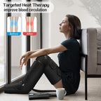 Christmas Gifts for Men Women Dad Mom, Mother's Day, Father's Day, Air Compression Massager with Heat for Foot, Leg, Calf, Thigh, Knee, Helpful for Varicose Veins,Muscle Fatigue, Cramps Swelling Edema