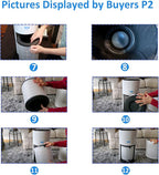 Tablenco for LEVOIT LV-H133 Air Purifier Replacement Filter Set -True and Activated Carbon Filters -Compatible with Tablenco LV-H133-RF Filter Set for 3-in-1 LV-H133 Air Purifier