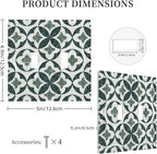 Bvtewkhz Green Luxury Modern Cubic Marble 2 Gang Double Toggle Decorative Light Switch Covers Electrical Faceplate Switch Plates for Bathroom Kitchen Home