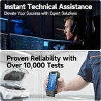 TOPDON J2534 VCI Tool, High-Speed EnhancedJ2534 VCI, J2534 Pass-Thru OEM Functions and Diagnostic Tool, Supports J2534/D-PDU/CAN-FD/DoIP, 8 Vehicle Brands Supported, RLink X7