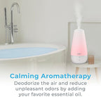 Pure Enrichment PureSpa XL 3-in-1 Cool Mist Humidifier, Essential Oil Diffuser & Mood Light - 2L Tank Provides Powerful Mist Coverage up to 350 sq ft in Bedroom, Office & Large Rooms