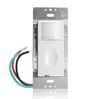 RAYZEEK Motion Sensor Light Switch, 10A, Single Pole, No Neutral Wire, PC Fireproof, 3-in-1 OCC & VAC & Manual On/Off Override Selectable, Motion Sensor Wall Switch for LED/CFL/Incandescent, UL Listed