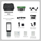 SMA60 AR Visual Photogrammetry RTK GNSS Survey System | Dual Cameras for AR Stakeout & Image Measurement, OLED Display, 60° Tilt, IP68, 4G UHF WiFi Bluetooth, High Precision Land Survey Equipment