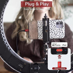 PIXEL Lavalier Microphone for iPhone (Apple MFi-Certified) | Lav Mic for Vlogging | External Microphone for Video Recording, Compatible with All Lightning Devices (10ft)