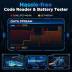 TOPDON AL500B OBD2 Scanner Battery Tester 2 in 1 Code Reader, Full OBDII Diagnosis, 12V Battery Tests & 12V/24V Cranking Tests, Charging Tests, Scan Tool, Car Diagnostic Tool for All OBDII Cars