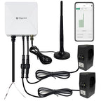 WiFi Energy Monitor with 2 * 500A Clamps, Real-Time Electricity Tracking, Smart Home Power Management
