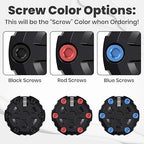 4 Pack - 2nd Gen Tacoma Accessories AC Knob Upgrade - 2005,2006,2007,2008,2009,2010,2011,2012,2013,2014,2015 Tacoma Climate Control Dial Mods Set - for Toyota Interior Replacement Kit