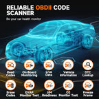 2026 FOXWELL NT726 OBD2 Scanner All System Bidirectional Scan Tool, 12+ Service Resets, Scan Tool with ABS Bleeding, Oil Reset, Injector Coding, SAS & TPMS, Lifetime Free Software Updates