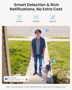 REOLINK Video Doorbell WiFi Camera - Wired 2K Outdoor, 5G&2.4G WiFi, 4:3 Wide View Angle, Smart Detection, Local Storage, No Subscription Front Door Home Security, Customized Chime V2