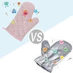 Tingtio Garment Steamer Ironing Gloves Flexible Anti Steam Mitt Heat Resistant Waterproof Protective Ironing Glove for Steaming Clothes -1 Pair