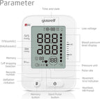 yuwell Blood Pressure Monitor for Home Use, Digital Monitors with Wide Range Arm Cuff, 99 Memories and Voice Broadcating, Batteries and AC Adapter inluded, Style 660 Series