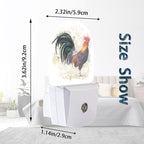 Axxitude Roosters Night Lights Plug into Wall for Girls Boys Room,Night Light LED Lamp Dusk to Dawn Sensor Round Lamp for Bedroom Bathroom Hallway Home Wall Decor Nightlight