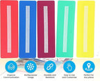 Smile4autism Small 2x8 Tools Perfect to Keep Your Loose Visual Picture Cards Organized. Autism ABA, ADHD, Language & Apraxia Aspergers (5 Sentence Strips)