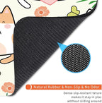 Armanza Square Mouse Pad Cute Cat, Personalized Premium-Textured Custom Mouse Mat Design, Washable Mousepad Cloth, Non-Slip Rubber Base Computer Mouse Pads for Wireless Mouse