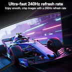 KOORUI 34 Inch 240Hz Ultrawide Curved Gaming Monitor 3440x1440P, 21:9 Display, 1500R Curvature. 1MS, PIP/PBP, Support Adaptive Sync, DP, HDMI, PS5,Vesa
