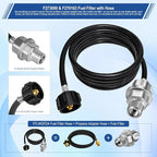 Propane Heater Fuel Filter F273699 with 6FT Propane Hose for Buddy Heater, Big Buddy, Little Buddy, Portable Buddy,Connect 20-45 lb Propane Tanks,Replaces F276163 F273704 F273701 F273702 Etc.