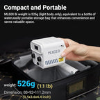 Godox ML60IIBi with Handheld Bracket, 70W Bi-Color LED Video Light, Handheld LED Light with Quiet Cooling Fan, Portable COB Continuous Output Lighting, 11 FX Effects 0-100% Brightness