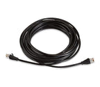 Amazon Basics RJ45 Cat 6 Ethernet Patch Cable, 1Gpbs Transfer Speed, Gold-Plated Connectors, 25 Foot - 10-Pack, Black