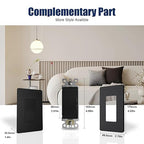 ThunderWay Matte Black 3 Way Decorative Light Switch with Plate, 15 A 120/277 V Rocker Paddle Wall Switch Replacement, Self-Grounding, Residential Grade, Wall Plate, UL Listed (20 Pack)