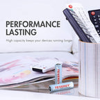 Tenergy TN145 8 Bay Charger and 8 Pack Rechargeable AA Batteries, Independent Charging, UL & CE Certified