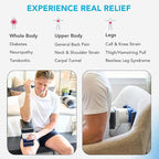 MedMassager Body Massager Classic | Deep Tissue Massage Therapy Unit, at-Home Massager, Dual Speed Motor, Portable Relaxation & Relief - Reduces Pain & Improves Blood Circulation MMB01