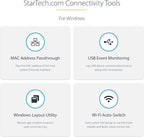 StarTech.com USB-C Docking Station for Windows and ChromeOS, Triple 4K HDMI DP Video, USB 10Gbps Hub, 100W Laptop Charging, GbE