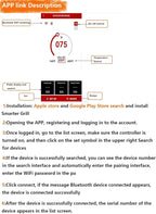 Replacement Pit Boss Digital Thermostat Controller Board with WiFi and Bluetooth Function, can Connect to Mobile APP, Easier to Control Grill Temperature
