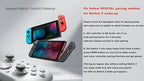 GuliKit ES Fastest Wireless Controller – Hall Anti-Drift&Anti-Snapback Joysticks, Lowest Wireless Latency 3.25ms, Compatible with PC/Switch/Android/Switch 2 Wake-up,30h Battery, Gyro&Turbo for FPS