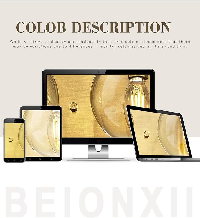 Beionxii 4-Light Bathroom Vanity Light Fixtures, 3 Light Brushed Gold Bathroom Light Fixtures with Clear Glass Shade, Modern Wall Sconces Lighting Over Mirror, Living Room, Hallway, BX-VL03BG-4CG