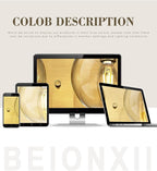 Beionxii 4-Light Bathroom Vanity Light Fixtures, 3 Light Brushed Gold Bathroom Light Fixtures with Clear Glass Shade, Modern Wall Sconces Lighting Over Mirror, Living Room, Hallway, BX-VL03BG-4CG
