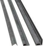 Palisade 78in x 60in x 32in Waterproof Vinyl Shower Surround Kit with Accessories in Urban Quarry