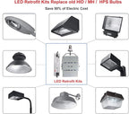 OPENLUX 240 watt LED Shoebox Retrofit Kits, 33,600lm, 5700K LED Retrofit with E39 Base for Parking Lot Shoebox/Tennis Court/Bypass/Arena/Stadium [ETL/DLC Certified][ 960W MH/HPS Equiv.] AC 100-277V