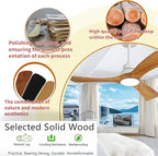 Gaizw 42 Inch Ceiling Fans with Light,3 Blade Ceiling Fan with Remote Control, Reversible Dimmable Wood Ceiling Fan for Kids Room Bedroom Garage Indoor Outdoor Use