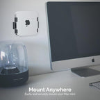 SABRENT Mac mini VESA Mount/Wall Mount/Under Desk Mount [Black] (BK-MABM)