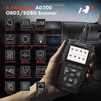 A-Premium AD200 Professional OBD2 Scanner Car Diagnostic Tool, OBDII EOBD Code Reader, Enhanced Check Car Engine Light Diagnostic Scan Tool, Upgraded Fault Code Scanner for All Vehicles from 1996