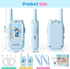 Video Walkie Talkies for Kids Toys, Birthday Gifts for Grandkids, 2 Pack HD Kids Walkie Talkies Long Range Toddler Camera Games, Parent-Child Interaction Girl Outdoor Toys