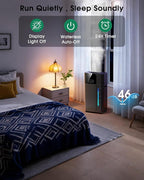 18L/4.7Gal Smart Humidifier Large Room, Warm & Cool Mist Humidifiers, Up to 2500 sq ft Whole House Coverage, 800mL/h Output, 24H Timer, Top Fill, 70H Runtime, Humidifier for Bedroom, Home, Office