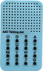 AAC Non Verbal Communication Device for Autism, Speech Therapy, & Stroke Rehab, Tools for Autism Talking Aids with 16 Phrases - Autistic Toys for Kids and Adults