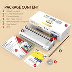 Laminator Machine 11X17 with 70Letter Size Laminating Sheets for A3/A4,13Inch Wide Thermal Hot&Cold 2Roller Lamination Laminated 3-5mil for Office Home School Teacher,with Paper Cutter,Corner Rounder