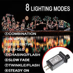 SIGANDG 24V 7.2W LED Transformer Replacement Class 2 Power LED Controller with 8 Modes Supply for Christmas String Light Inflatable Decorations IP44 Waterproof Low Voltage Transformer(2 Pcs)