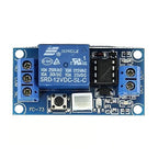 hiBCTR 4-Pack SPST Bistable Relay Module 12VDC with Latching Control for Industrial Automation Circuits