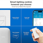 Lutron Caseta Original Smart Dimmer Switch Kit w/ Hub, with Pico Remote, Wallmount Bracket, & Smart Hub, Works with Alexa, Apple Home, Google Home, 3 Way, 150W, No Neutral Req, P-BDG-PKG1W-A