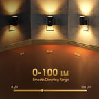 Briignite Motion Sensor Night Light,2 Pack Motion Activated Plug in Night Lights, 0-100LM Dimmable Soft White 3000K, Motion Sensor Light Indoor for Bathroom Hallway Bedroom Stairway Kid Elderly Pet