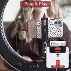 PIXEL Microphone for iPhone iPad(Apple MFi-Certified) from Mic for iPhone Live Streaming Vlogging | External Microphone for iPhone Video Recording, Compatible with Apple Lightning Devices (5ft)