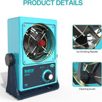 BK001 Ion Blower, Eliminate Static Electricity, Positive and Negative Charge Generator, Neutralization of Ions, Electronic Production and Maintenance of Anti-Static