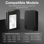 Replacement Battery for Zebra for Symbol TC77 TC70 TC75 TC72 TC70X TC75EK TC75AH TC75GK TC700H TC700K TC77HL TC75x TC720L TC75FK Handheld Barcode Scanner BTRY-TC7X-46MPP-01 / BT-000318