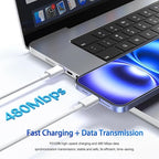 iPhone 17 Charger,2Pack Dual USB C Port Fast Wall Chargers Block with 3FT USB C to C Charger Fast Charging Cable Cord for iPhone 17/17 Pro Max/17 Pro/16 Pro Max/16 Plus/16E/15 Pro/15/iPad Pro/Air/Mini